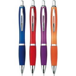 עט כדורי גוף פלסטיק צבעוני