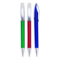  עט כדורי גוף פלסטיק צבעוני