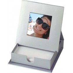 קופסה לניירות ממו  עם מסגרת לתמונה