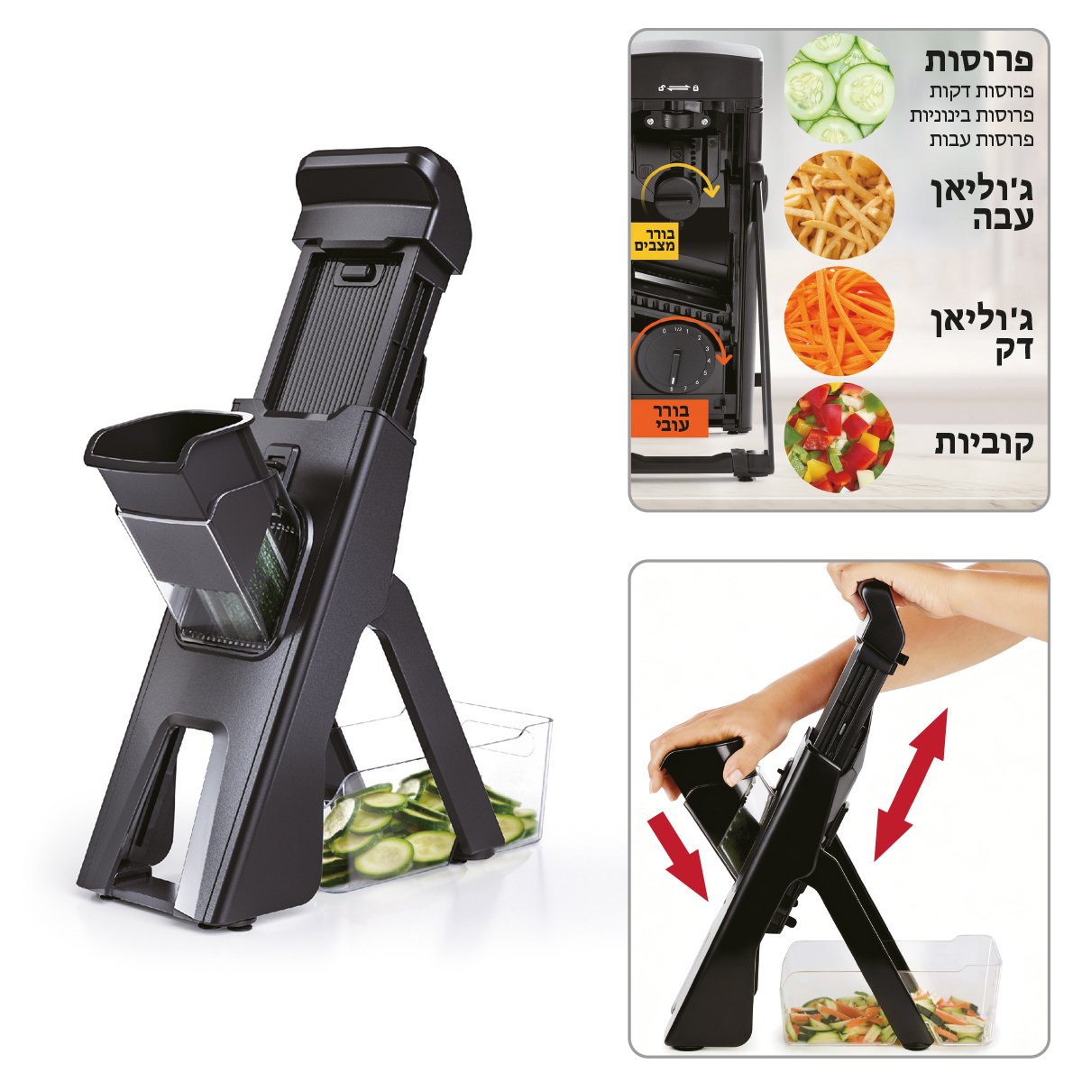 מכשיר פריסה מנדולינה