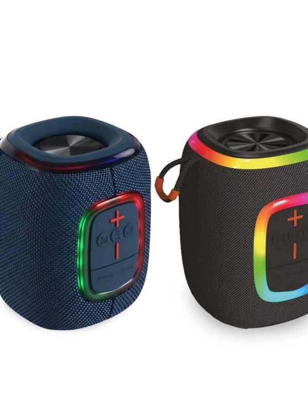 רמקול בלוטוס עוצמתי עם תאורה USB  TF רדיו FM