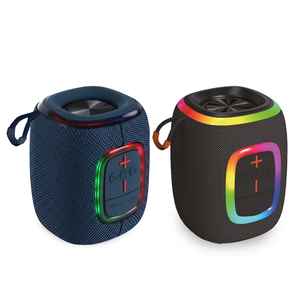 רמקול בלוטוס עוצמתי עם תאורה USB TF רדיו FM